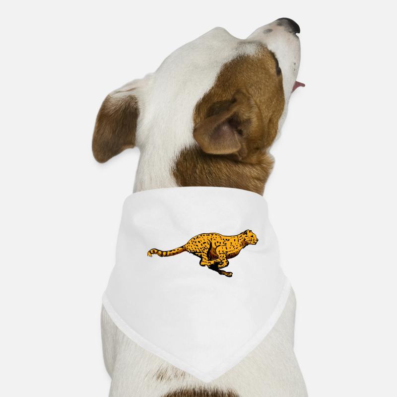 Léopard, guépard, afrique, animaux, chasse, nature, course Bandana pour chien