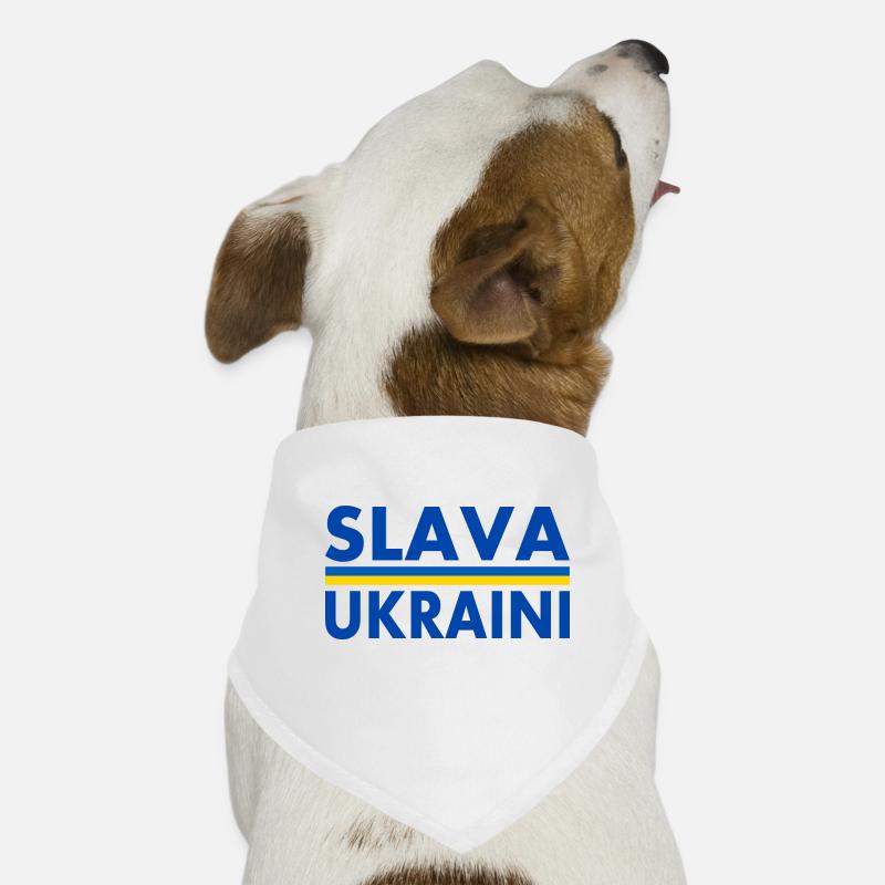 Slava ukraini Bandana pour chien