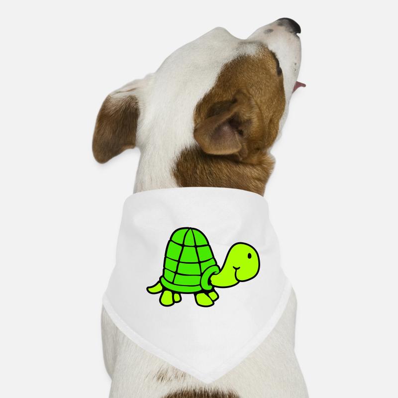 Little turtle smiling friendly happy Dog Bandana