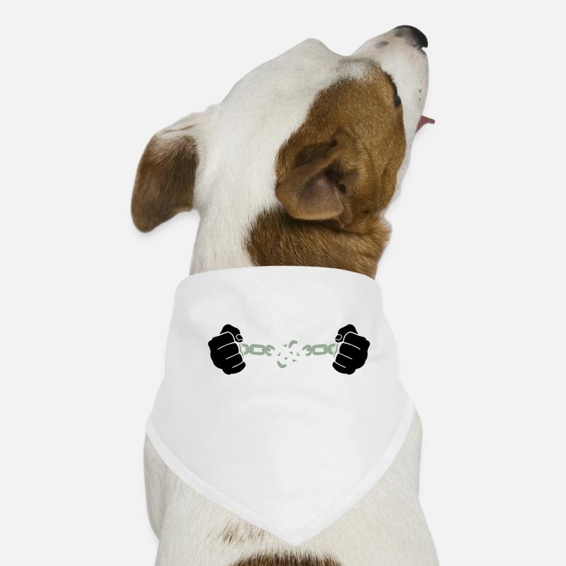 Hand Chain Dog Bandana
