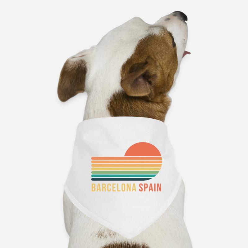 Barcelona Hunde-Bandana