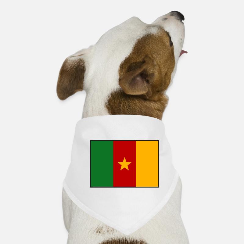 Drapeau du Cameroun Bandana pour chien