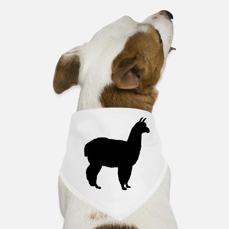 Edles Alpaka Hunde-Bandana