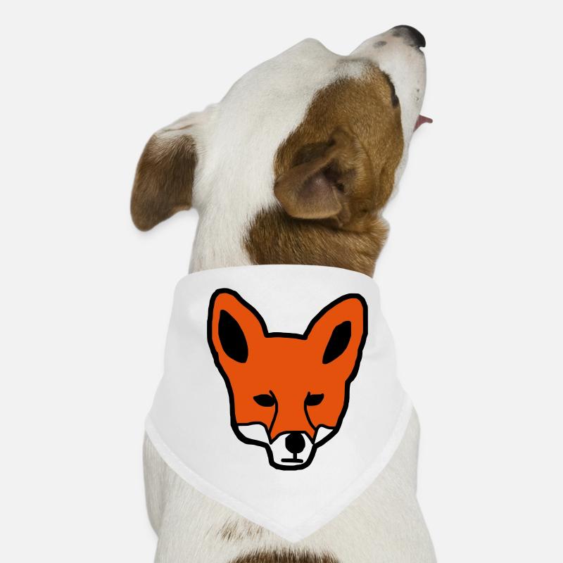Idée cadeau cadeau Fox Bandana pour chien