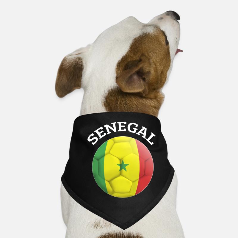 Senegal Afrika Geschenkidee Hunde-Bandana
