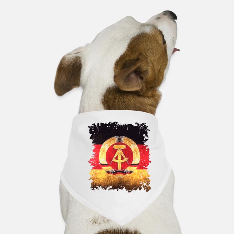 DDR Flagge Hunde-Bandana