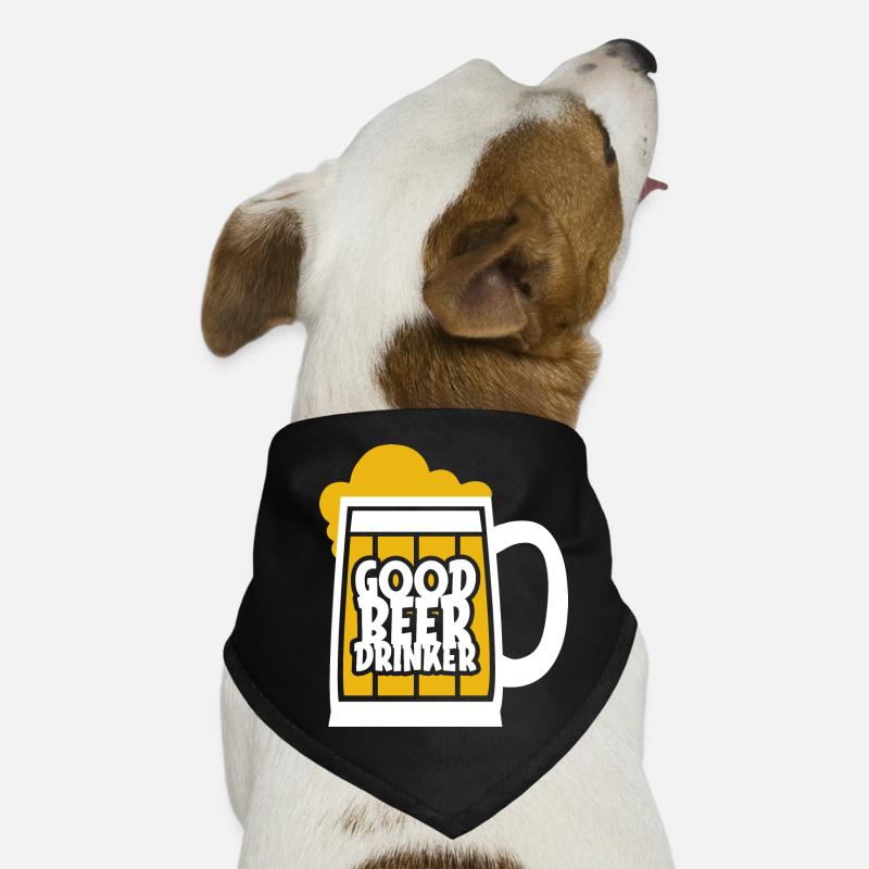 Bon buveur de bière Bandana pour chien