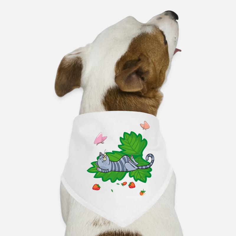 L’heure des fraises, la dent sucrée Bandana pour chien