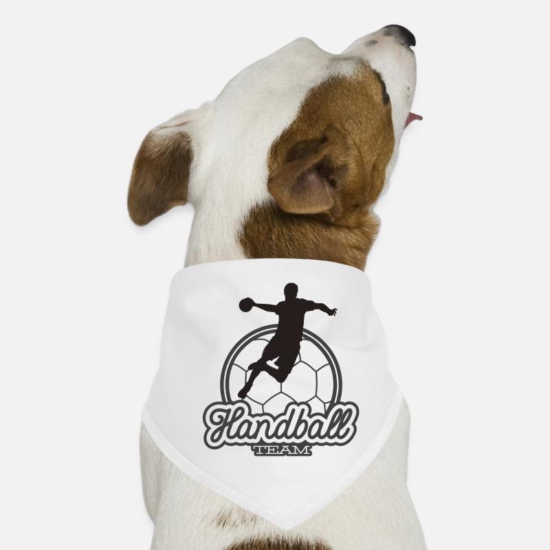 handball, match de hand, joueur de hand Bandana pour chien