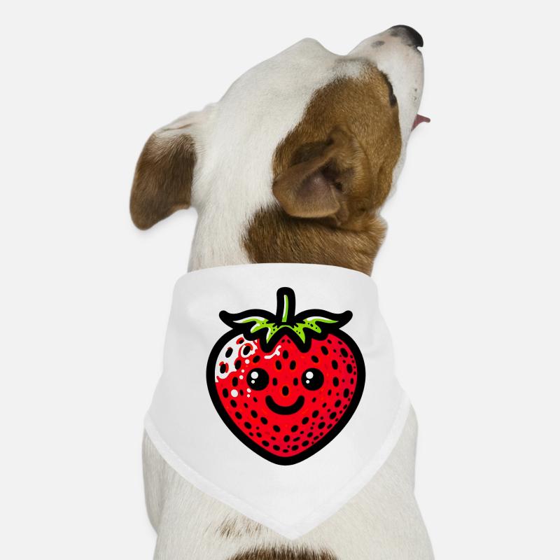 Strawberry Strawberries Dog Bandana