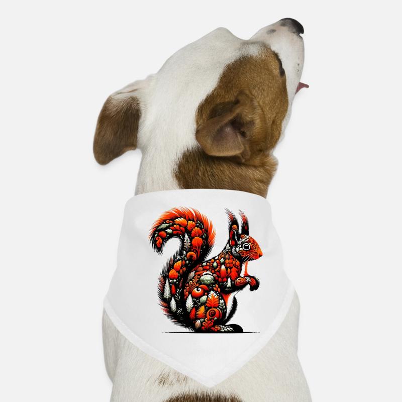 Écureuil Bandana pour chien