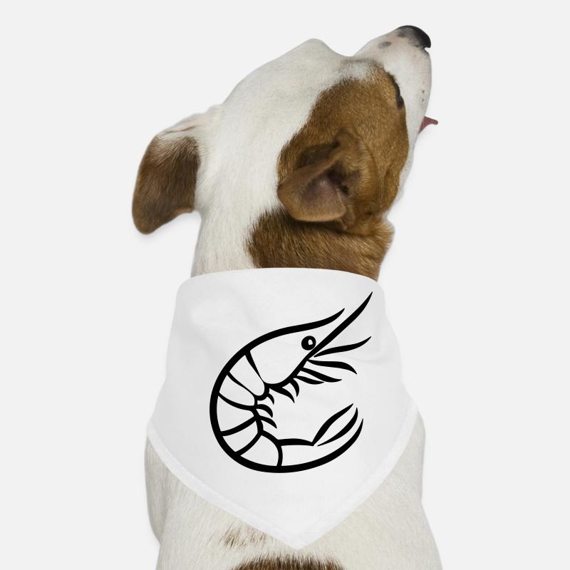Garnele Hunde-Bandana