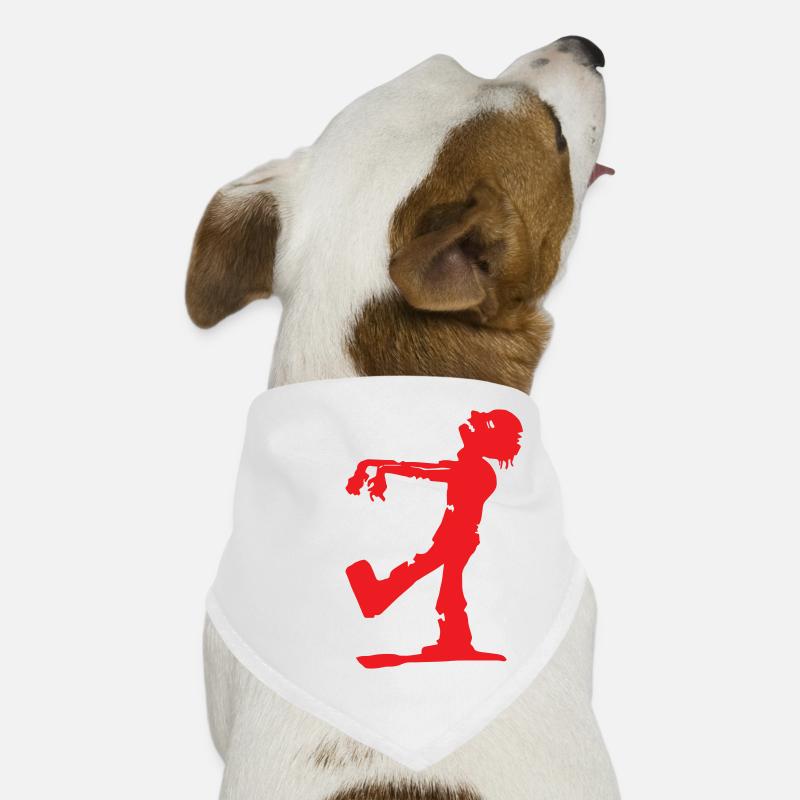 Zombie Where is My Coffee Dog Bandana