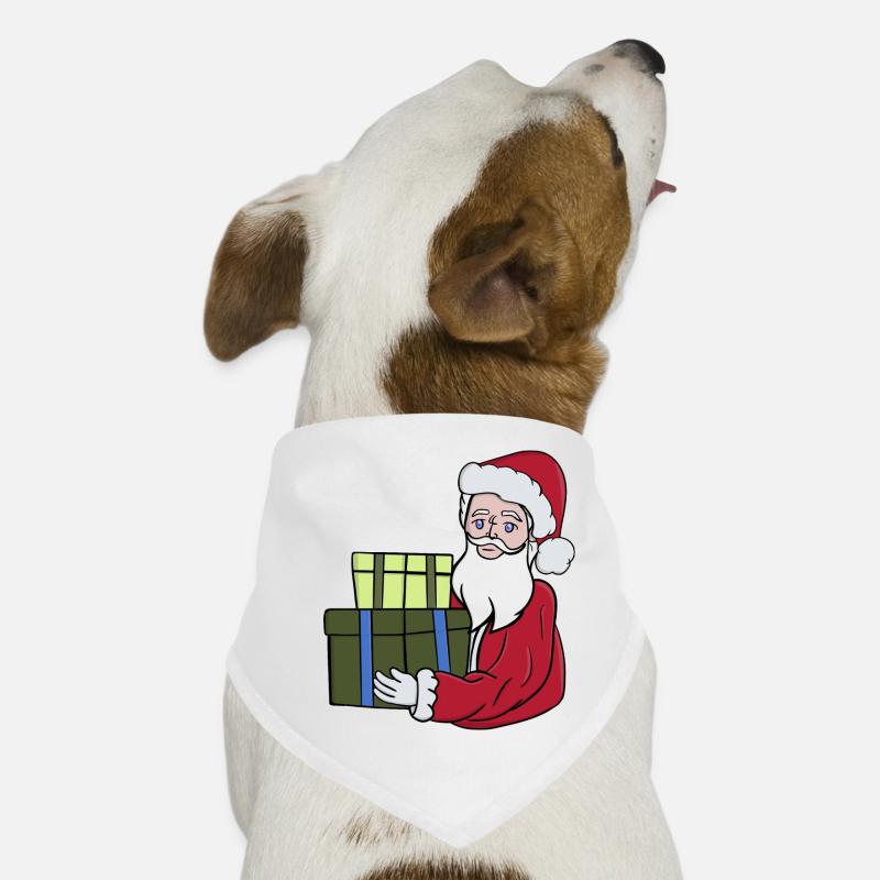 Les cadeaux du Père Noël pour vous Bandana pour chien
