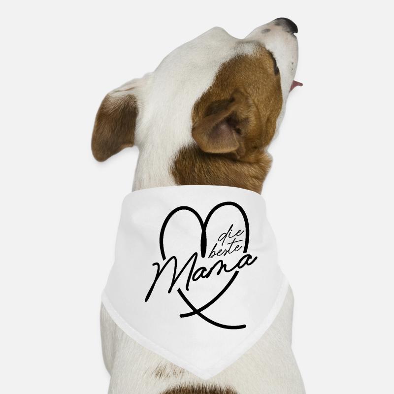 Die beste Mama - Mama Tochter t shirt – Muttertag Hunde-Bandana