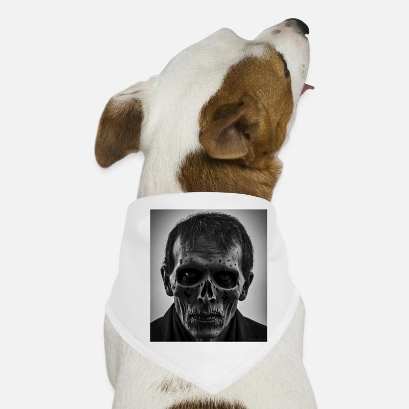 Zombie-Gesicht Hunde-Bandana