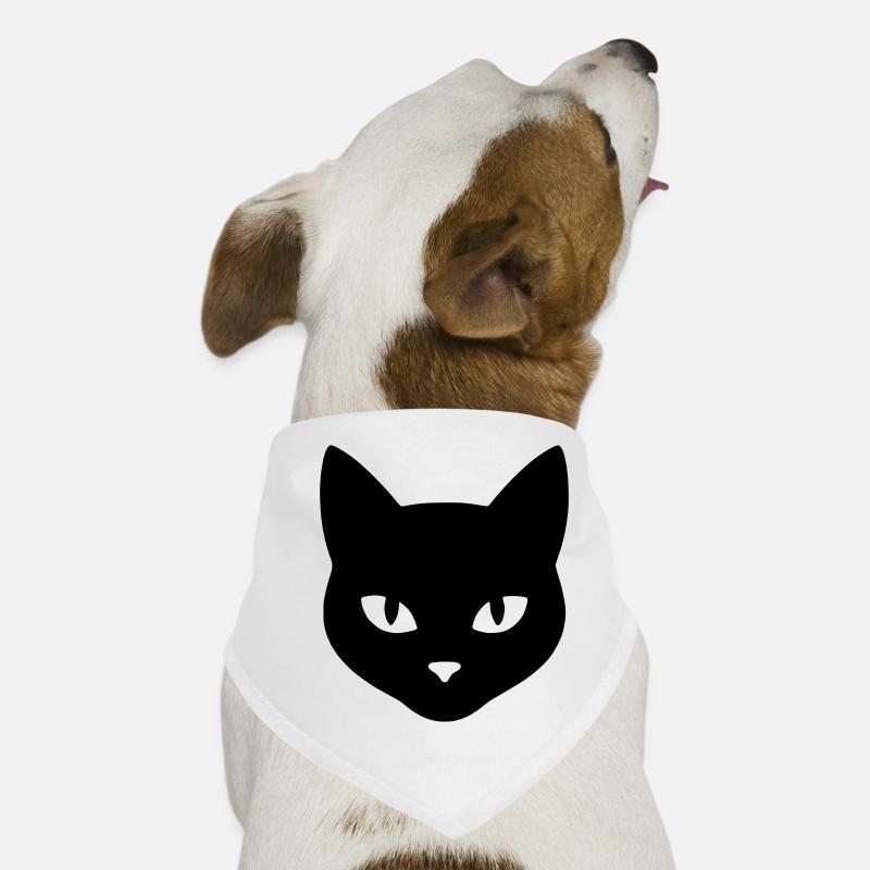 Tête_de_chat Bandana pour chien
