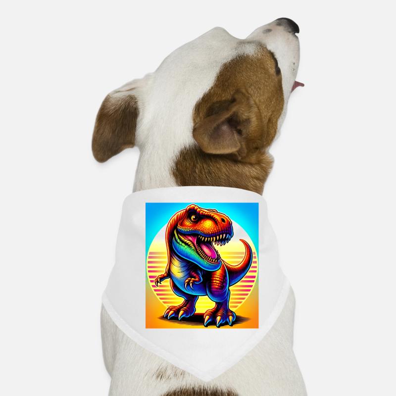 dinosaure Bandana pour chien
