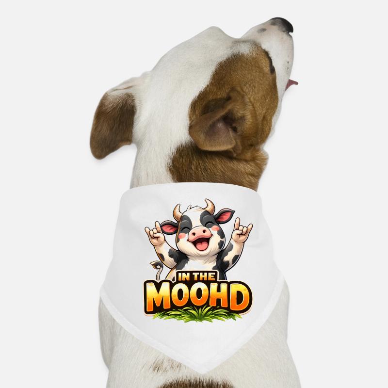 Dans le Moohd – Dessin animé de la Vache Drôle Bandana pour chien