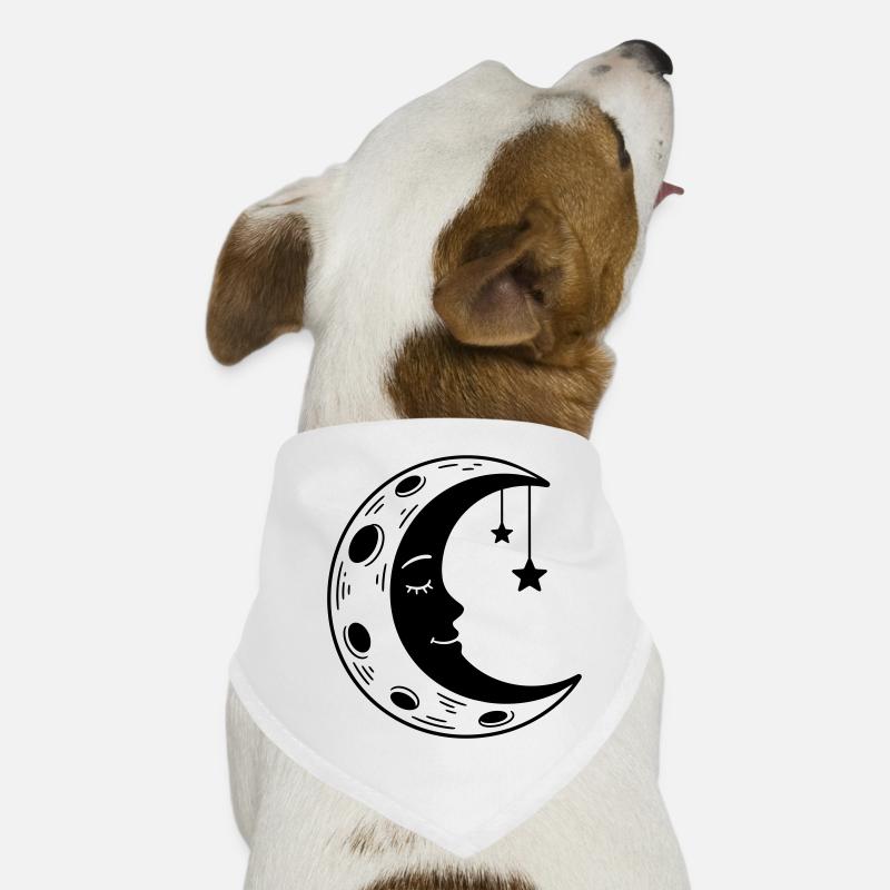 Croissant de lune Bandana pour chien