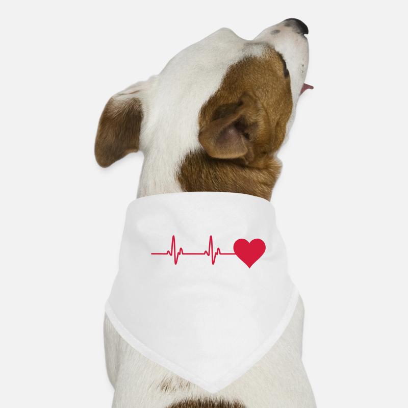 rythme cardiaque moniteur Bandana pour chien