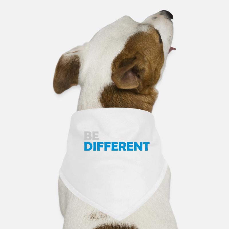 Be different Logo Design Hunde-Bandana