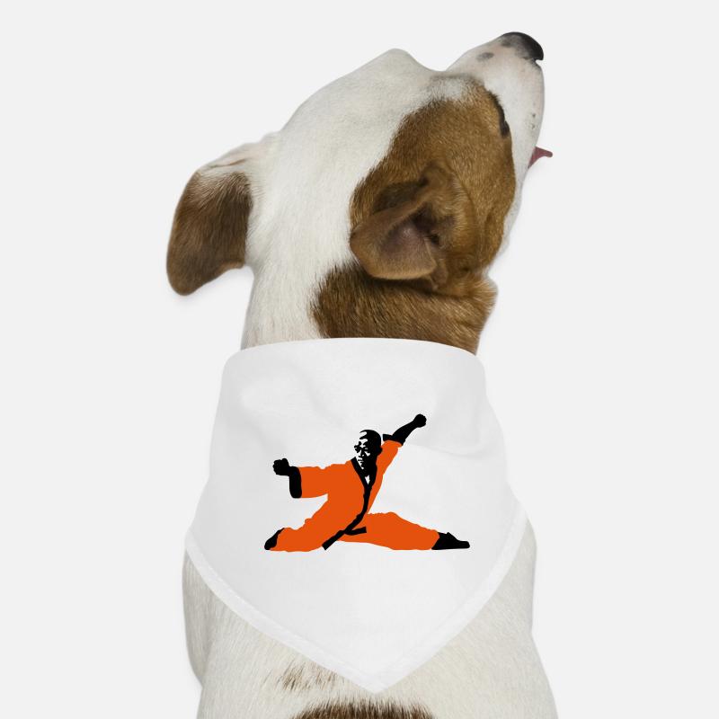 Kung fu Shaolin Bandana pour chien