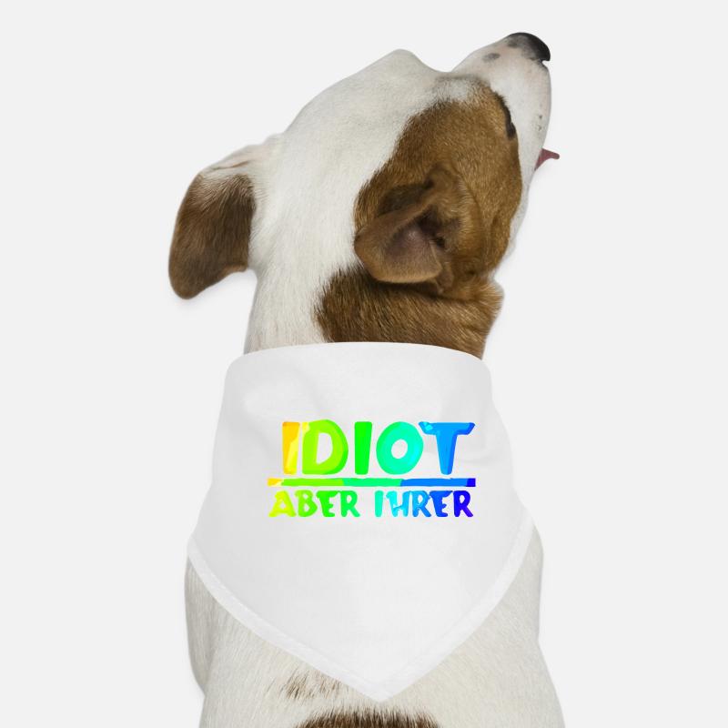 Idiot aber ihrer | Paar | Partnerschaft | Partner Hunde-Bandana