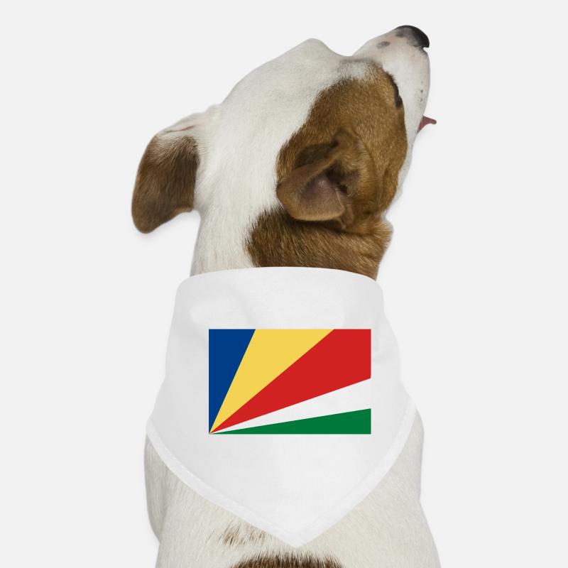 Bandes de géométrie de couleur Bandana pour chien