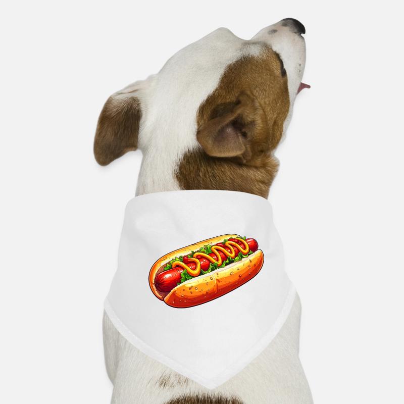 Hotdog Hunde-Bandana