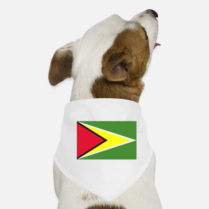 Guyana flag Dog Bandana