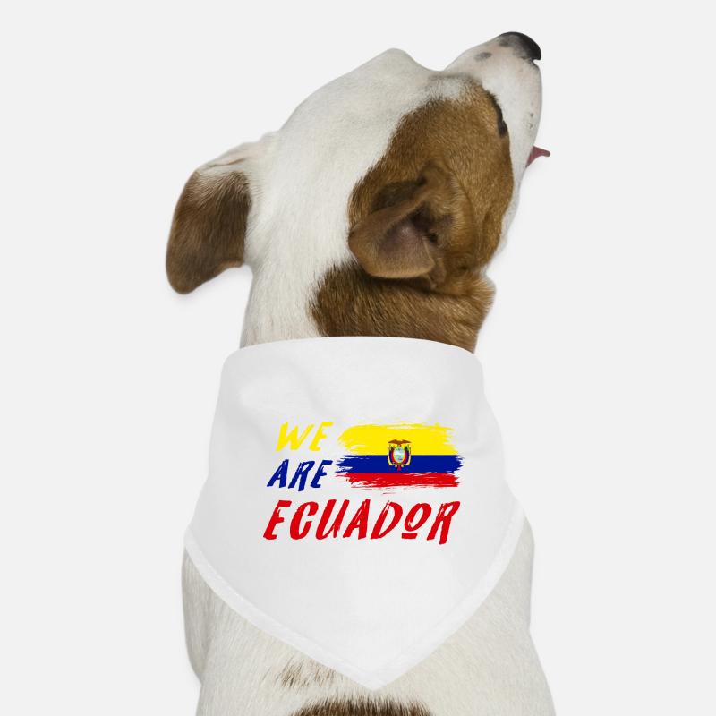 We are Ecuador Dog Bandana