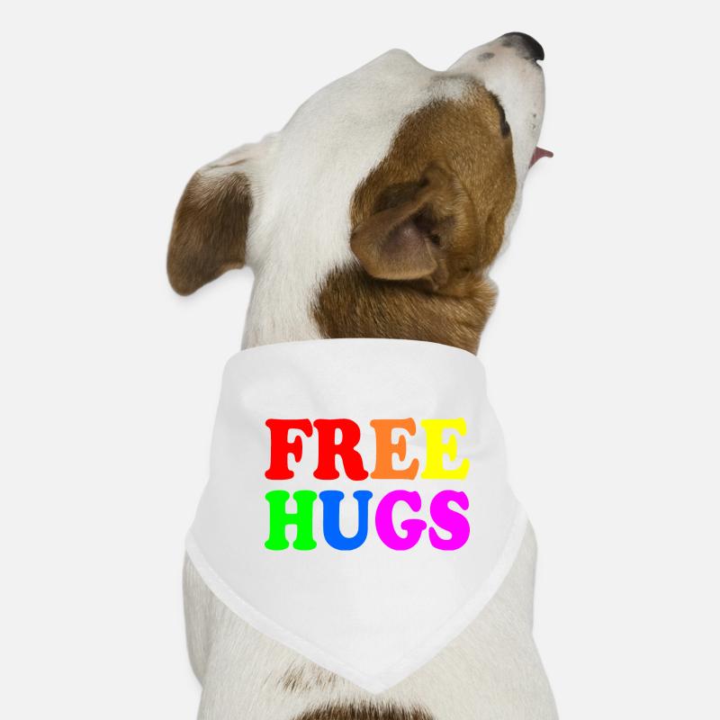 Free hugs Hunde-Bandana