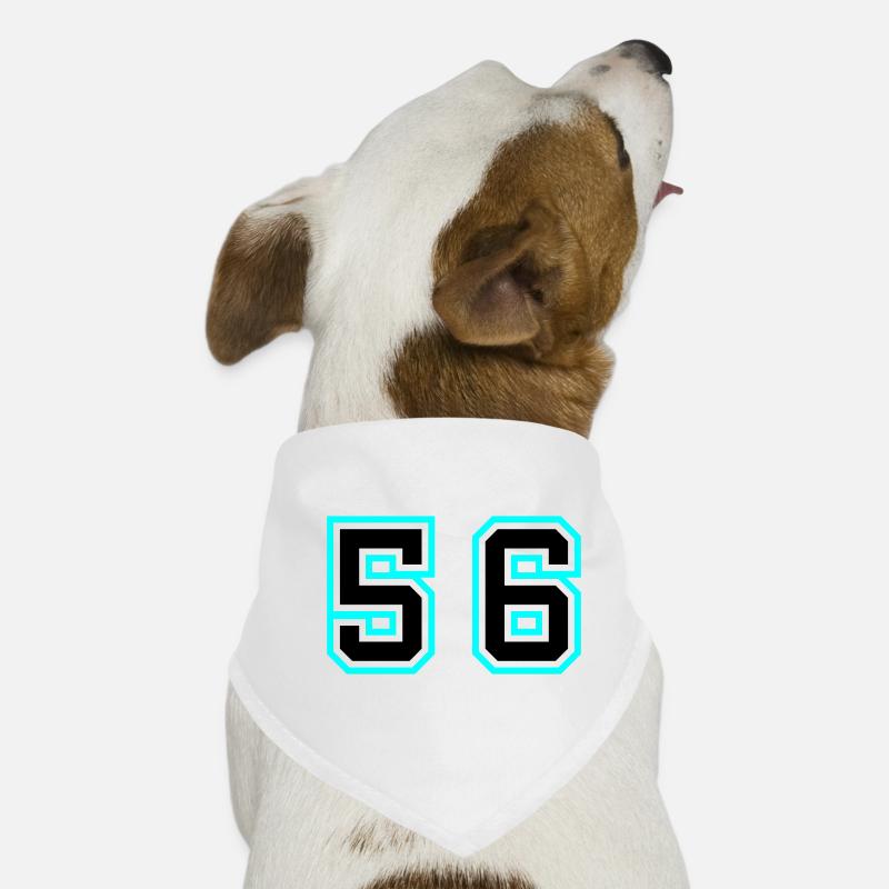 57 Number Symbol Dog Bandana