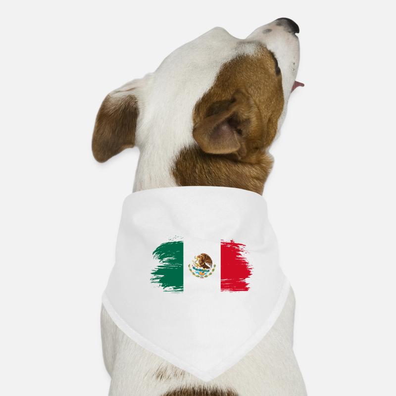 Mexico flag Dog Bandana