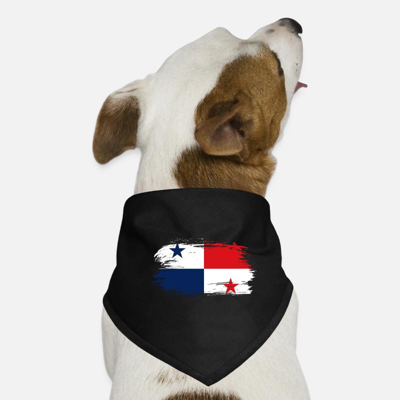 Drapeau panama Bandana pour chien