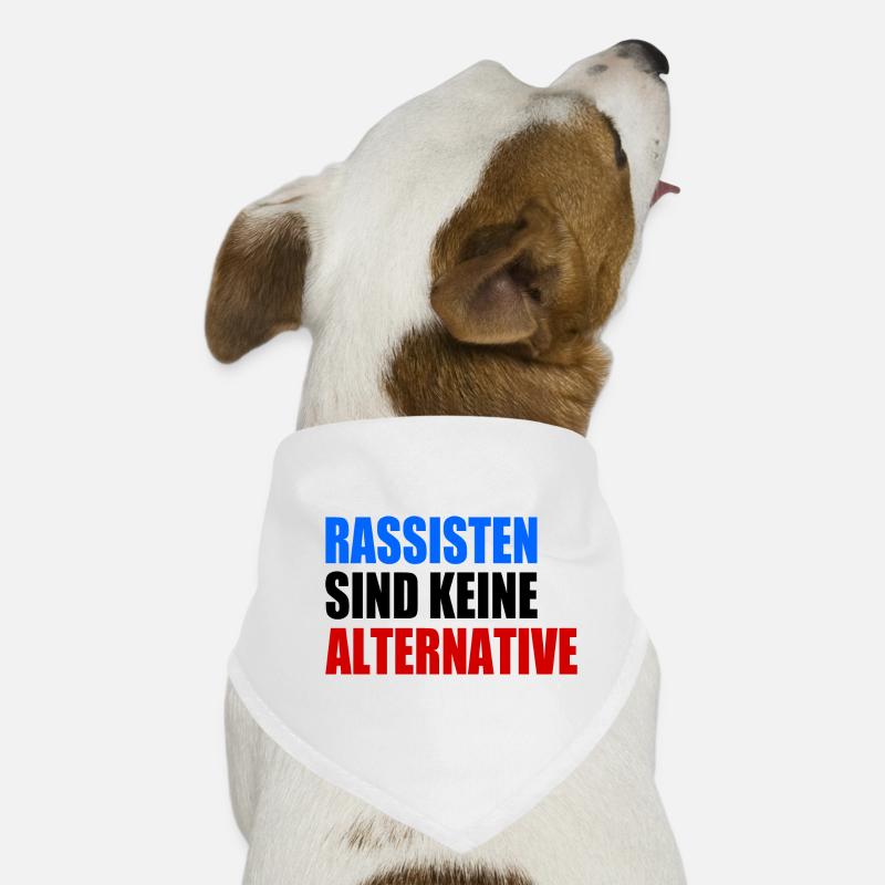 rassisten sind keine alternative Hunde-Bandana