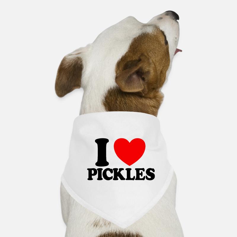 I love cucumbers I love cucumbers Dog Bandana