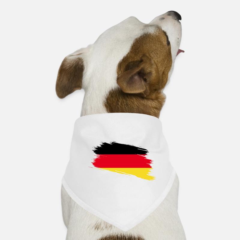 Germany - Dog Bandana - white