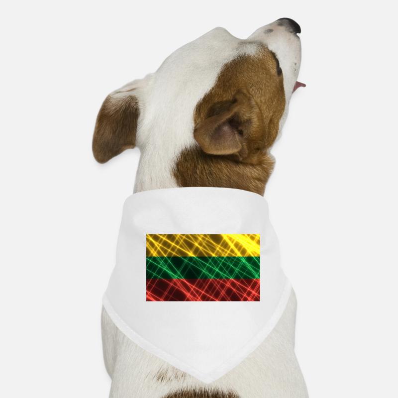 Litauen als Litauen Hunde-Bandana