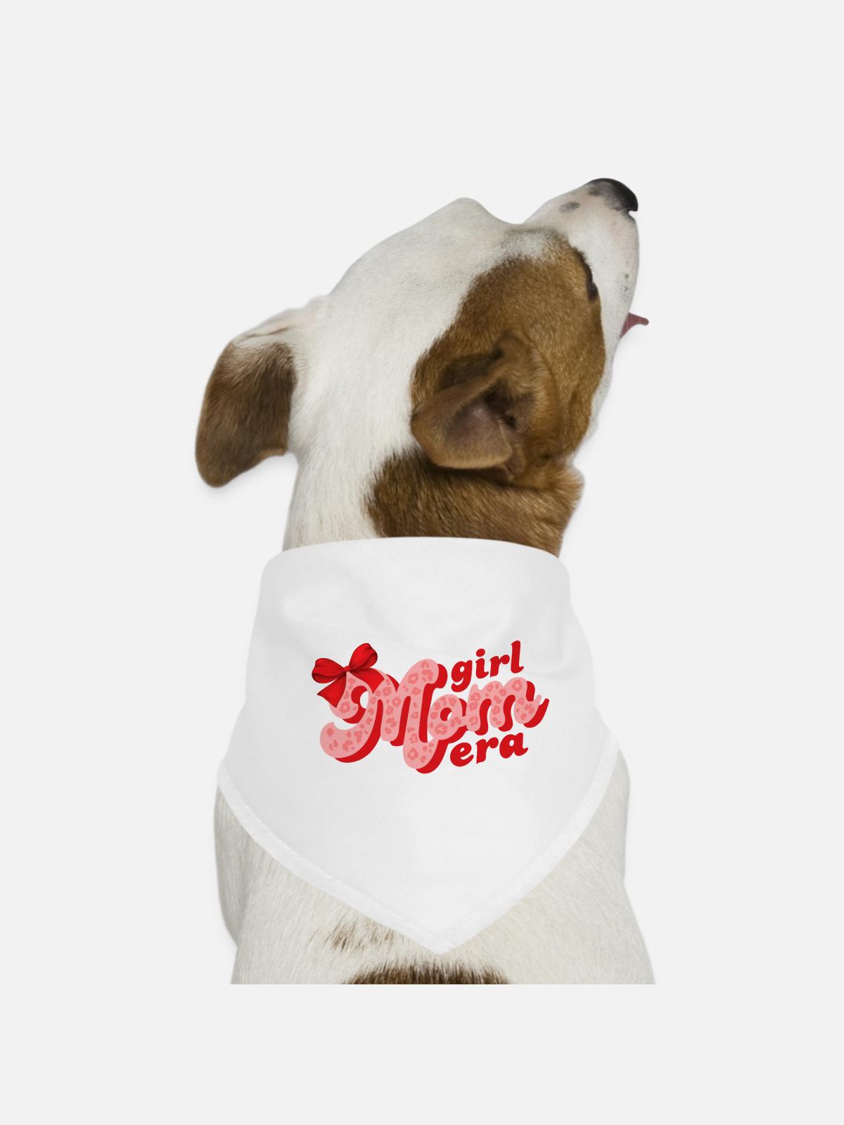 Mädchen Mama Ära - Hunde-Bandana - Weiß - Vorne