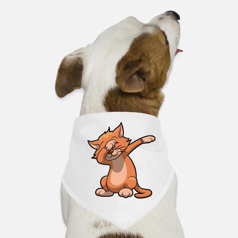 Katze dab dance lustig Geschenk Geburtstag Hunde-Bandana