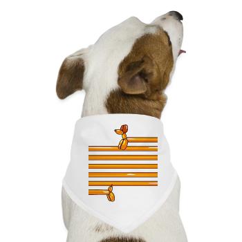 ballon-dog - Hunde-Bandana - Weiß - Vorne