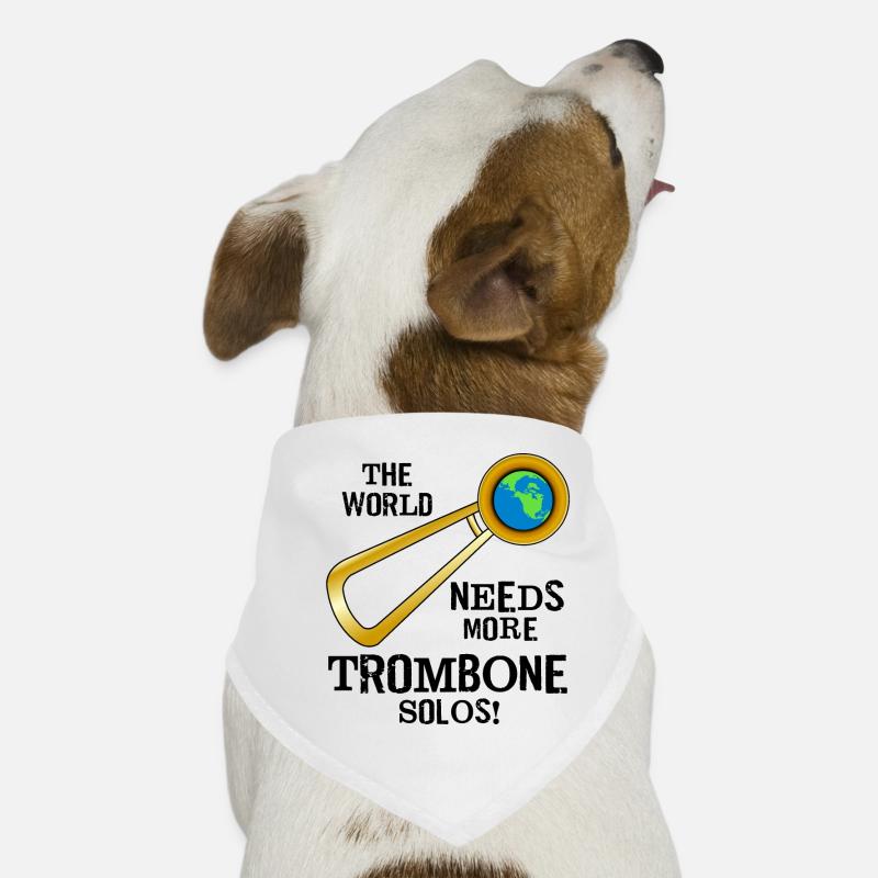 Trombone Solos Dog Bandana