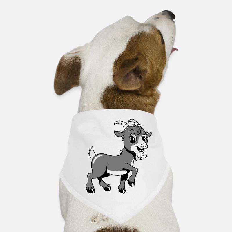 Goat moaning smiles Dog Bandana