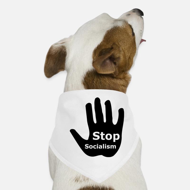 Arrêtez le socialisme Bandana pour chien
