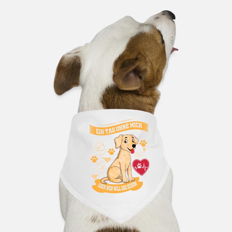Hund - Ein Tag ohne mich ist möglich Hunde-Bandana