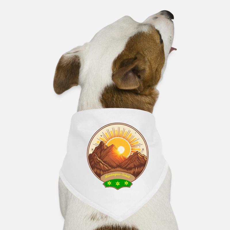 Mountains and Sun Dog Bandana