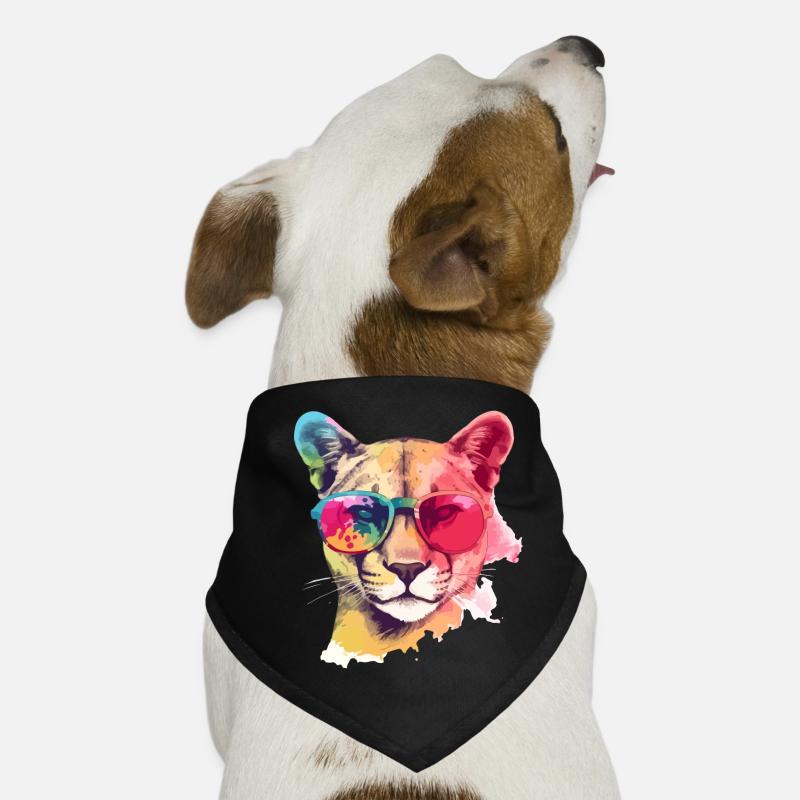 El malinus the cougar Dog Bandana