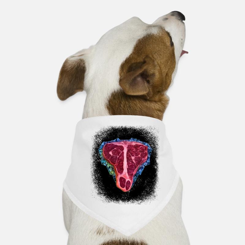Birthday Present Idea Black Ron Swanson Alcoholic Dog Bandana
